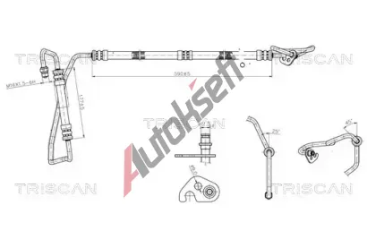 TRISCAN Hydraulick hadice zen TRI 8516 16014, 8516 16014