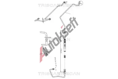 TRISCAN Hydraulick hadice zen TRI 8516 16018, 8516 16018