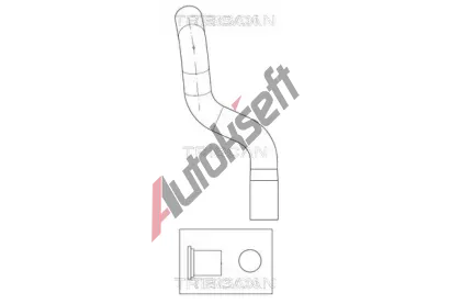 TRISCAN Hydraulická hadice řízení TRI 8516 16022, 8516 16022 TRISCAN Hydraulická hadice řízení TRI 8516 16022, 8516 16022