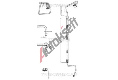 TRISCAN Hydraulick hadice zen TRI 8516 16030, 8516 16030
