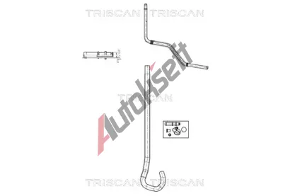 TRISCAN Hydraulická hadice řízení TRI 8516 16033, 8516 16033 TRISCAN Hydraulická hadice řízení TRI 8516 16033, 8516 16033