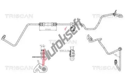 TRISCAN Hydraulick hadice zen TRI 8516 16043, 8516 16043