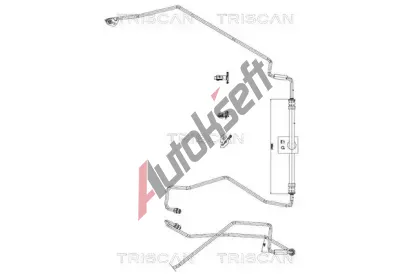 TRISCAN Hydraulická hadice řízení TRI 8516 16046, 8516 16046 TRISCAN Hydraulická hadice řízení TRI 8516 16046, 8516 16046