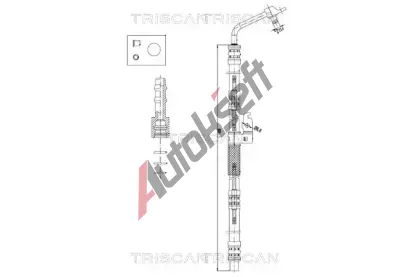 TRISCAN Hydraulick hadice zen TRI 8516 17001, 8516 17001