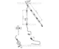 Hydraulická hadice řízení TRISCAN ‐ TRI 8516 23002 Hydraulická hadice řízení TRISCAN ‐ TRI 8516 23002