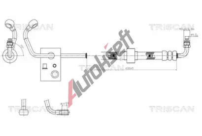 TRISCAN Hydraulick hadice zen TRI 8516 23008, 8516 23008