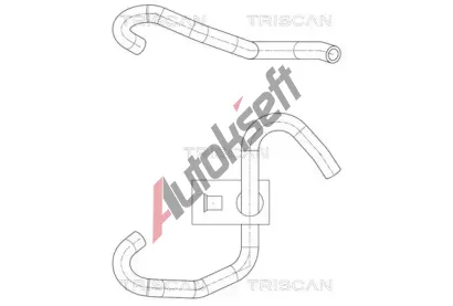 TRISCAN Hydraulická hadice řízení TRI 8516 27006, 8516 27006 TRISCAN Hydraulická hadice řízení TRI 8516 27006, 8516 27006