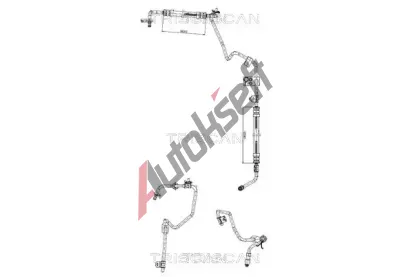 TRISCAN Hydraulick hadice zen TRI 8516 28001, 8516 28001