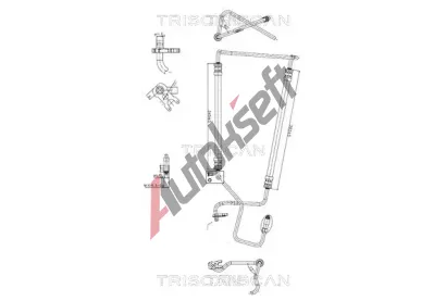 TRISCAN Hydraulick hadice zen TRI 8516 28006, 8516 28006