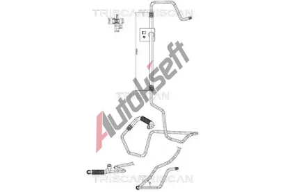 TRISCAN Hydraulická hadice řízení TRI 8516 28014, 8516 28014 TRISCAN Hydraulická hadice řízení TRI 8516 28014, 8516 28014