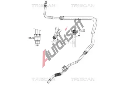 TRISCAN Hydraulick hadice zen TRI 8516 28016, 8516 28016