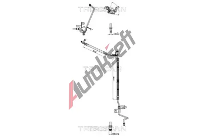 TRISCAN Hydraulická hadice řízení TRI 8516 28017, 8516 28017 TRISCAN Hydraulická hadice řízení TRI 8516 28017, 8516 28017