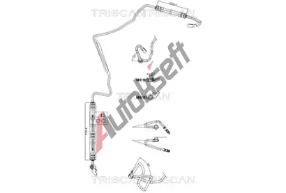 TRISCAN Hydraulick hadice zen TRI 8516 29009, 8516 29009