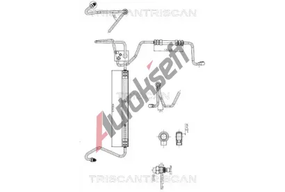 TRISCAN Hydraulick hadice zen TRI 8516 29020, 8516 29020