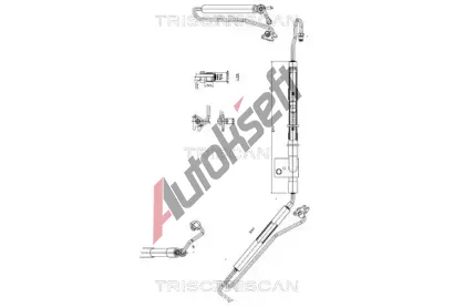 TRISCAN Hydraulick� hadice ��zen� TRI 8516 29040, 8516 29040