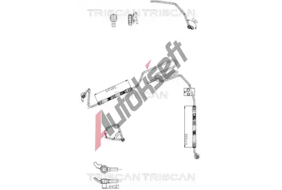 TRISCAN Hydraulick� hadice ��zen� TRI 8516 29043, 8516 29043