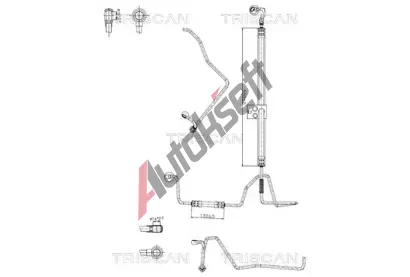 TRISCAN Hydraulick hadice zen TRI 8516 29049, 8516 29049