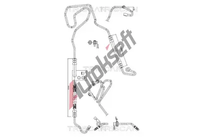 TRISCAN Hydraulick hadice zen TRI 8516 29071, 8516 29071