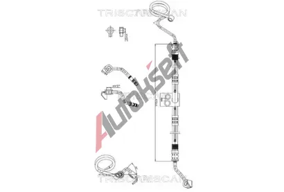 TRISCAN Hydraulick hadice zen TRI 8516 29078, 8516 29078