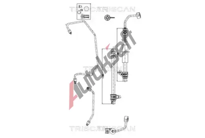 TRISCAN Hydraulick� hadice ��zen� TRI 8516 43001, 8516 43001