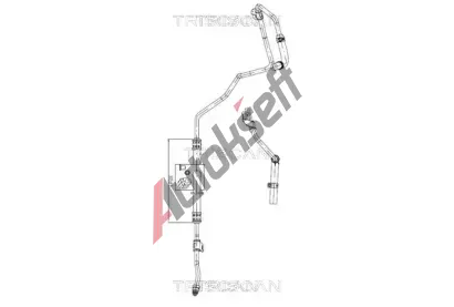 TRISCAN Hydraulická hadice řízení TRI 8516 43003, 8516 43003 TRISCAN Hydraulická hadice řízení TRI 8516 43003, 8516 43003