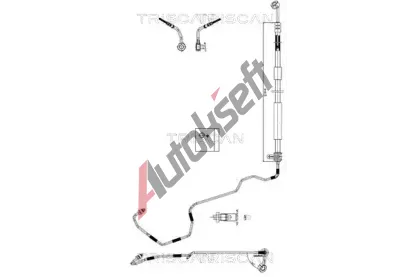 TRISCAN Hydraulická hadice řízení TRI 8516 43009, 8516 43009 TRISCAN Hydraulická hadice řízení TRI 8516 43009, 8516 43009
