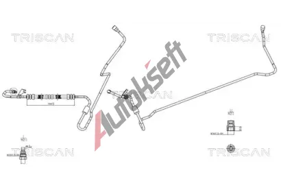 TRISCAN Hydraulická hadice řízení TRI 8516 65001, 8516 65001 TRISCAN Hydraulická hadice řízení TRI 8516 65001, 8516 65001