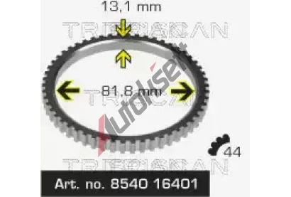 TRISCAN Snmac krouek ABS TRI 8540 16401, 8540 16401