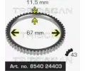 Snmac krouek ABS TRISCAN ‐ TRI 8540 24403