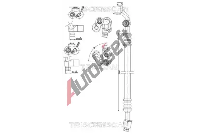 TRISCAN Vysokotlak / nzkotlak veden klimatizace TRI 9010 11001, 9010 11001