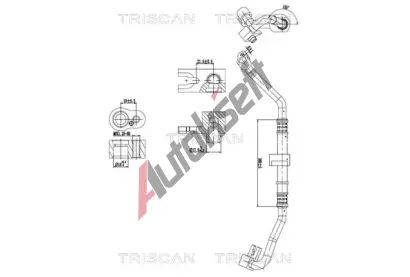 TRISCAN Vysokotlak� / n�zkotlak� veden� klimatizace TRI 9010 11019, 9010 11019