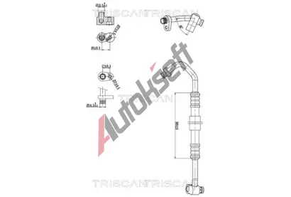 TRISCAN Vysokotlaké / nízkotlaké vedení klimatizace TRI 9010 11035, 9010 11035 TRISCAN Vysokotlaké / nízkotlaké vedení klimatizace TRI 9010 11035, 9010 11035