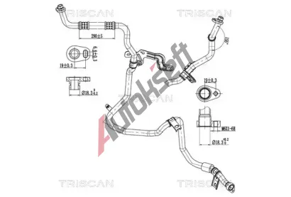 TRISCAN Vysokotlak� / n�zkotlak� veden� klimatizace TRI 9010 14008, 9010 14008