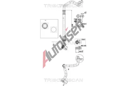 TRISCAN Vysokotlak / nzkotlak veden klimatizace TRI 9010 16003, 9010 16003