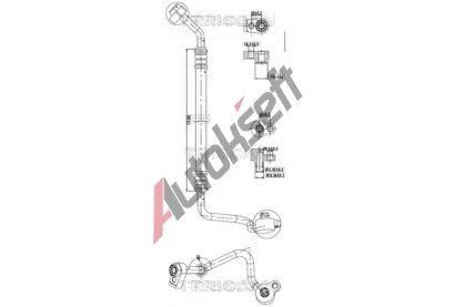 TRISCAN Vysokotlak / nzkotlak veden klimatizace TRI 9010 16012, 9010 16012
