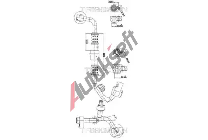 TRISCAN Vysokotlak / nzkotlak veden klimatizace TRI 9010 16022, 9010 16022