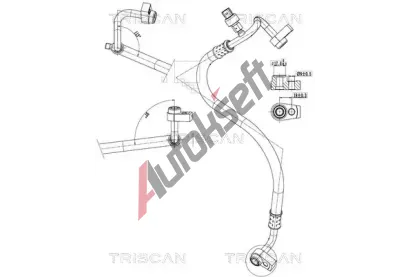TRISCAN Vysokotlak / nzkotlak veden klimatizace TRI 9010 16034, 9010 16034