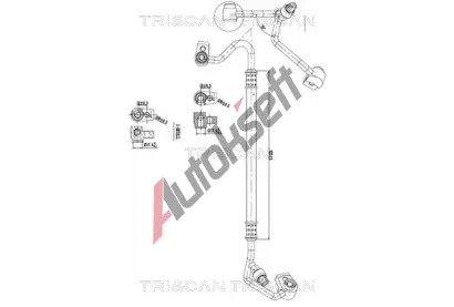 TRISCAN Vysokotlak / nzkotlak veden klimatizace TRI 9010 16037, 9010 16037