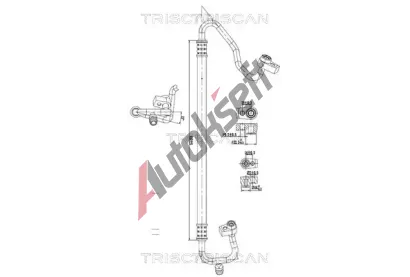 TRISCAN Vysokotlak� / n�zkotlak� veden� klimatizace TRI 9010 16043, 9010 16043