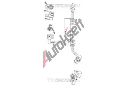 TRISCAN Vysokotlak� / n�zkotlak� veden� klimatizace TRI 9010 16048, 9010 16048