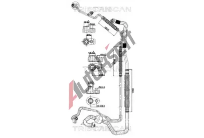 TRISCAN Vysokotlak� / n�zkotlak� veden� klimatizace TRI 9010 16053, 9010 16053