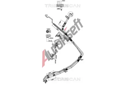 TRISCAN Vysokotlak / nzkotlak veden klimatizace TRI 9010 16055, 9010 16055