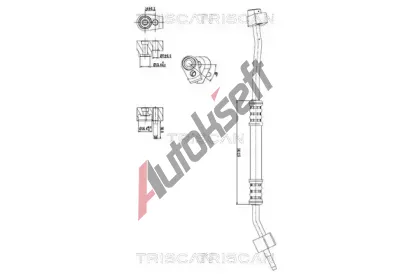 TRISCAN Vysokotlak / nzkotlak veden klimatizace TRI 9010 16057, 9010 16057