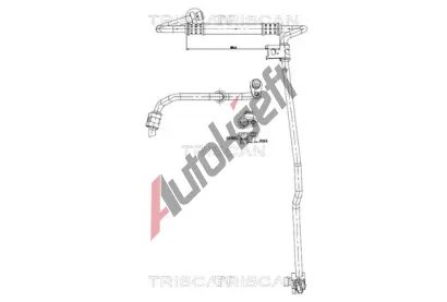 TRISCAN Vysokotlaké / nízkotlaké vedení klimatizace TRI 9010 24006, 9010 24006 TRISCAN Vysokotlaké / nízkotlaké vedení klimatizace TRI 9010 24006, 9010 24006