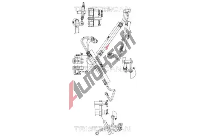 TRISCAN Vysokotlaké / nízkotlaké vedení klimatizace TRI 9010 24012, 9010 24012 TRISCAN Vysokotlaké / nízkotlaké vedení klimatizace TRI 9010 24012, 9010 24012