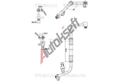 TRISCAN Vysokotlak / nzkotlak veden klimatizace TRI 9010 24019, 9010 24019