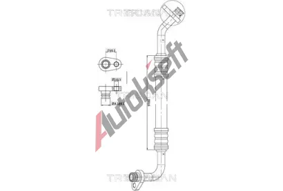 TRISCAN Vysokotlak / nzkotlak veden klimatizace TRI 9010 28002, 9010 28002