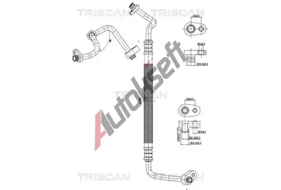 TRISCAN Vysokotlak / nzkotlak veden klimatizace TRI 9010 28015, 9010 28015