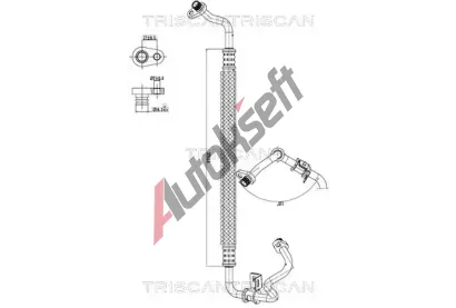 TRISCAN Vysokotlak / nzkotlak veden klimatizace TRI 9010 28019, 9010 28019