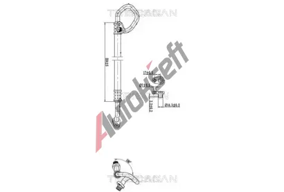 TRISCAN Vysokotlak / nzkotlak veden klimatizace TRI 9010 28025, 9010 28025